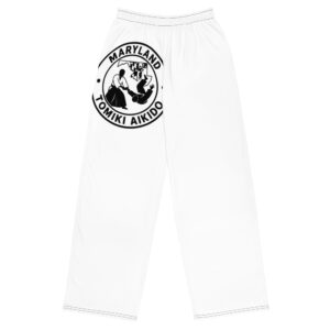 all over print unisex wide leg pants